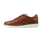 Tenis Casuales Mujer Quirelli 303301 Piel Cómodos Café Tan