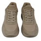 Tenis Casuales Hombre Quirelli 707701 Cómodos Taupe