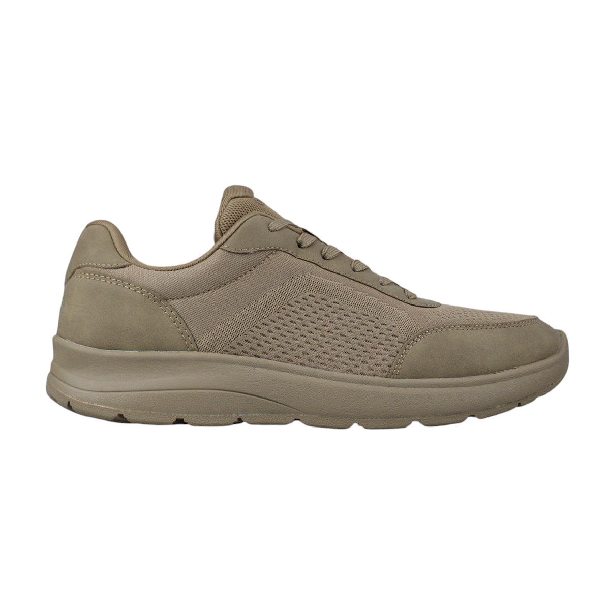 Tenis Casuales Hombre Quirelli 707701 Cómodos Taupe