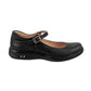 Zapato Escolar Niña Yuyin 25470 Flats Piel Negro 18-21