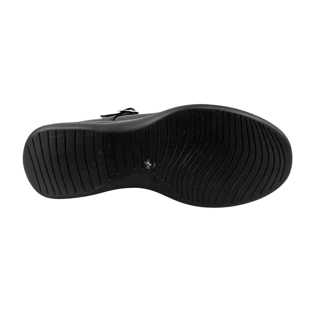 Zapato Escolar Niña Yuyin 25470 Flats Piel Negro 18-21