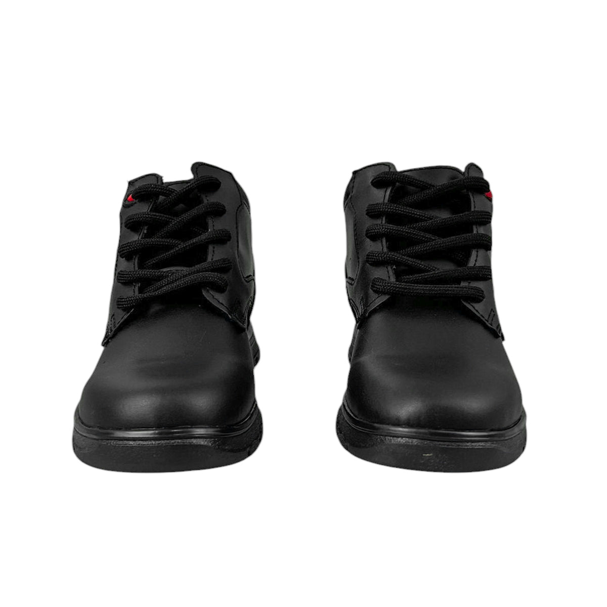 Botas Escolares Niño Yuyin 26420 Agujeta Piel Negro 22-25