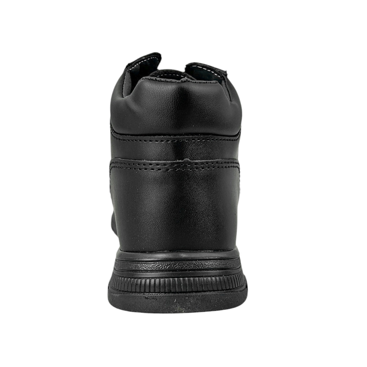 Botas Escolares Niño Yuyin 26420 Agujeta Piel Negro 22-25
