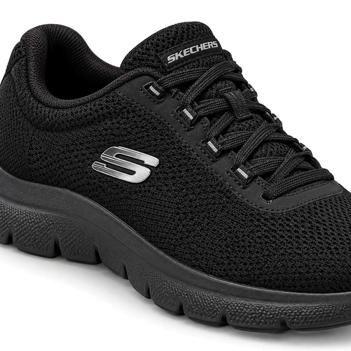 Tenis Skechers Mujer 2110005 Summits Memory Foam Negros