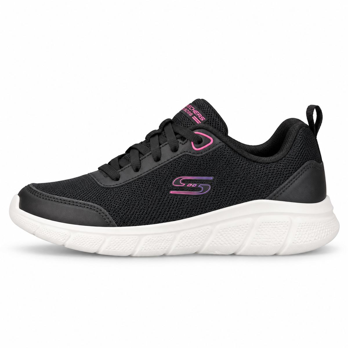 Tenis Skechers Mujer 896465mx Bobs Flex Memory Foam Negro