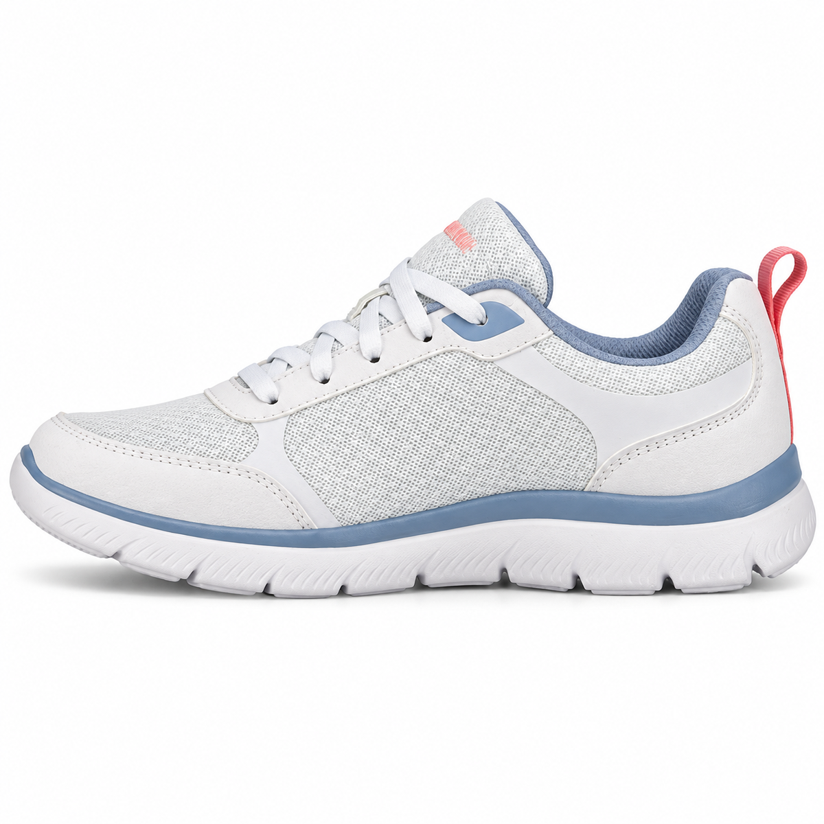 Tenis Skechers Mujer 896466mx Summits Memory Foam Blancos