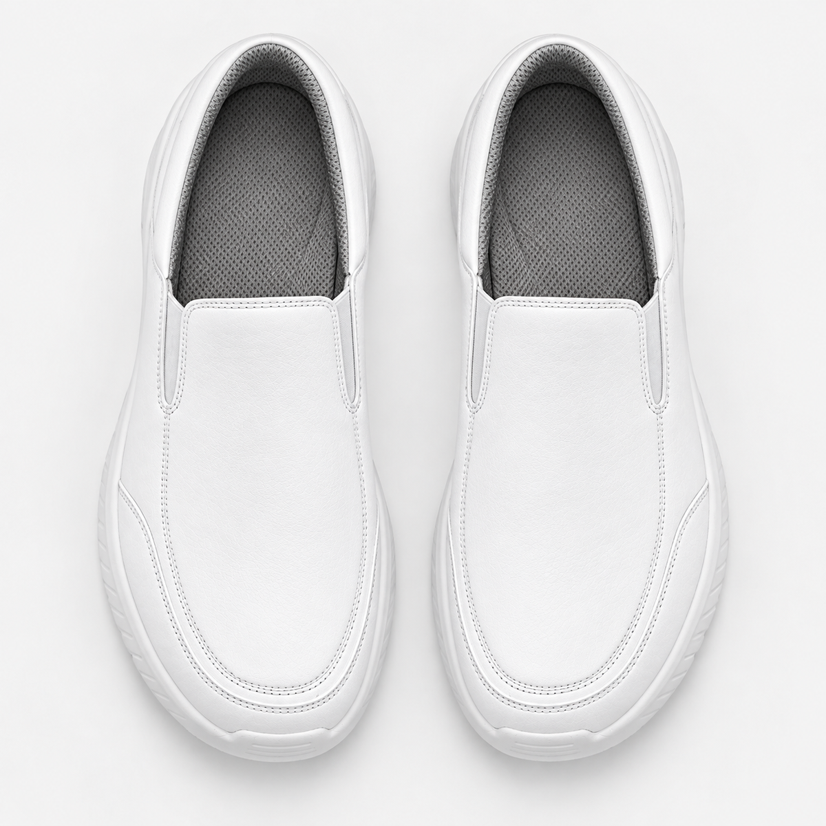 Tenis Skechers Mujer 21015mx Wht Slip On Skech-air Blancos