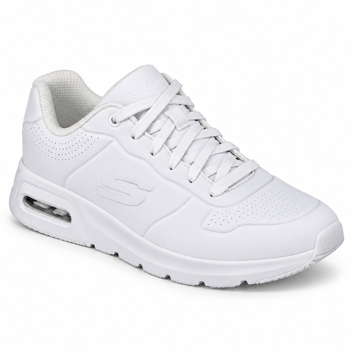 Tenis Skechers Hombre 894541mx Skech-air Court Blancos