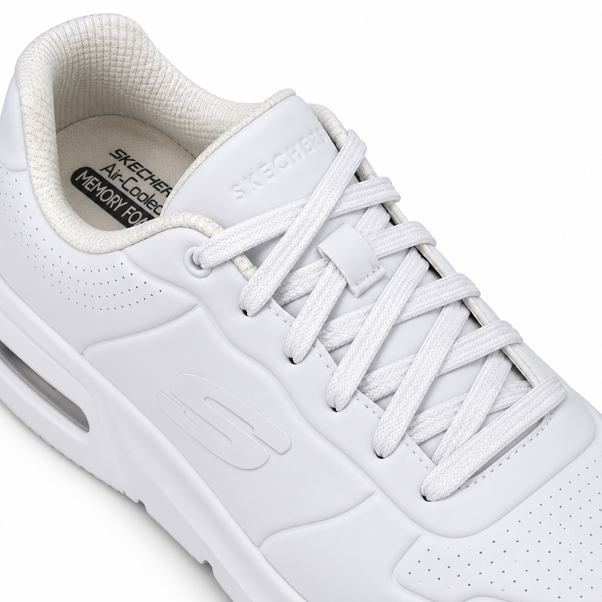 Tenis Skechers Hombre 894541mx Skech-air Court Blancos
