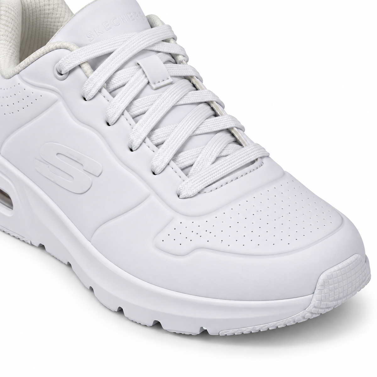 Tenis Skechers Hombre 894541mx Skech-air Court Blancos