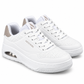Tenis Skechers Mujer 177705 Uno Court Skech-air Blancos