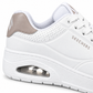 Tenis Skechers Mujer 177705 Uno Court Skech-air Blancos