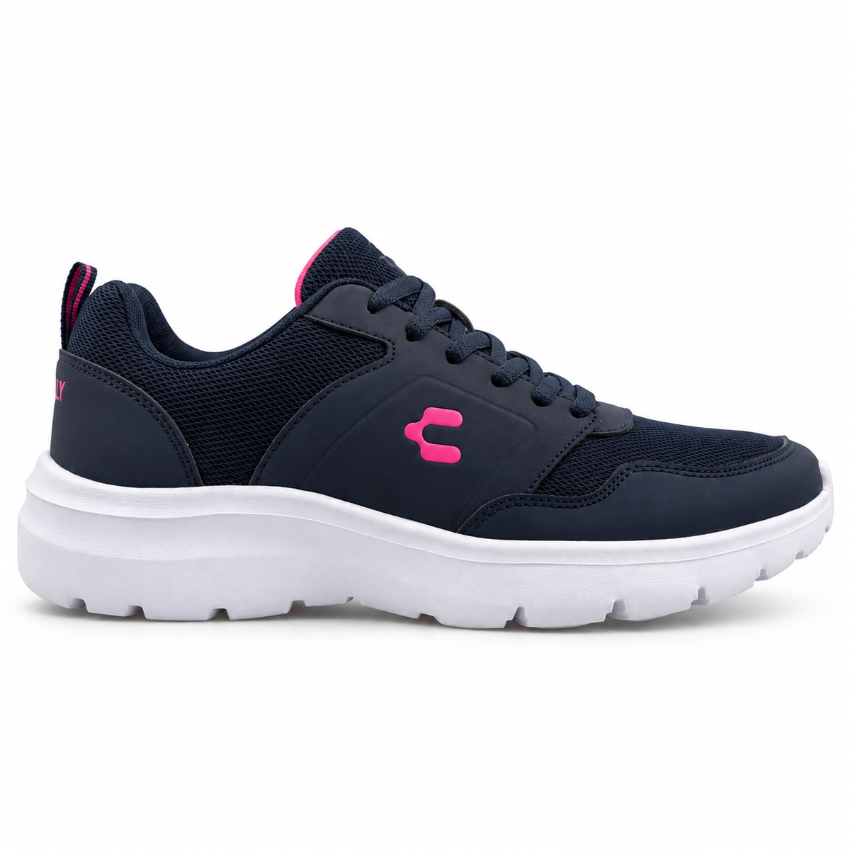 Tenis Charly Mujer 1043405 Running Gym Marino Rosa