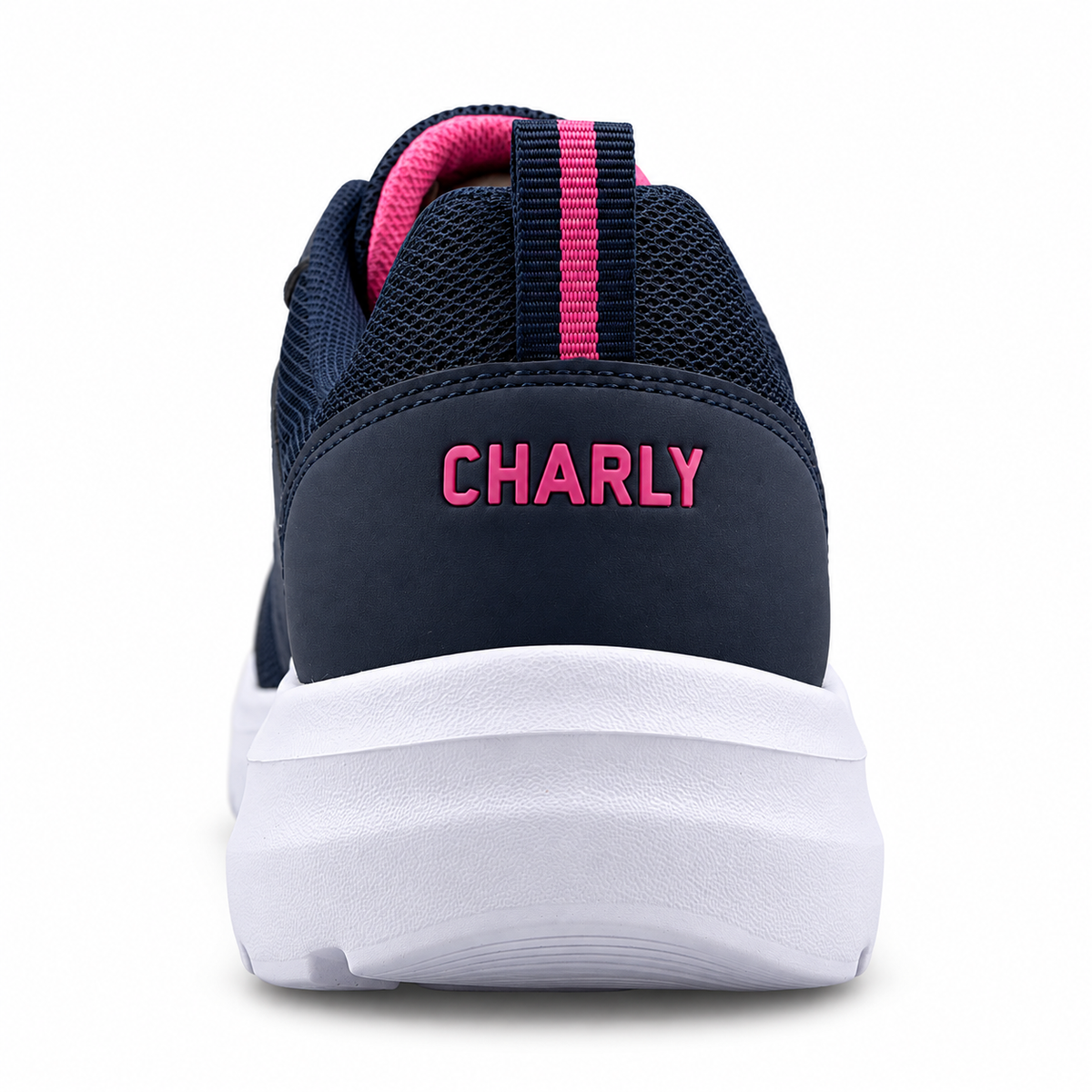 Tenis Charly Mujer 1043405 Running Gym Marino Rosa