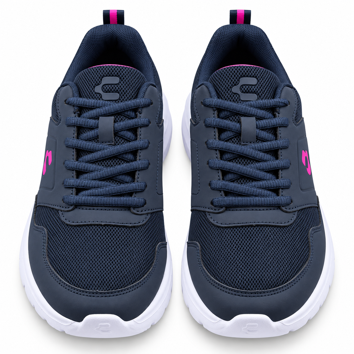 Tenis Charly Mujer 1043405 Running Gym Marino Rosa