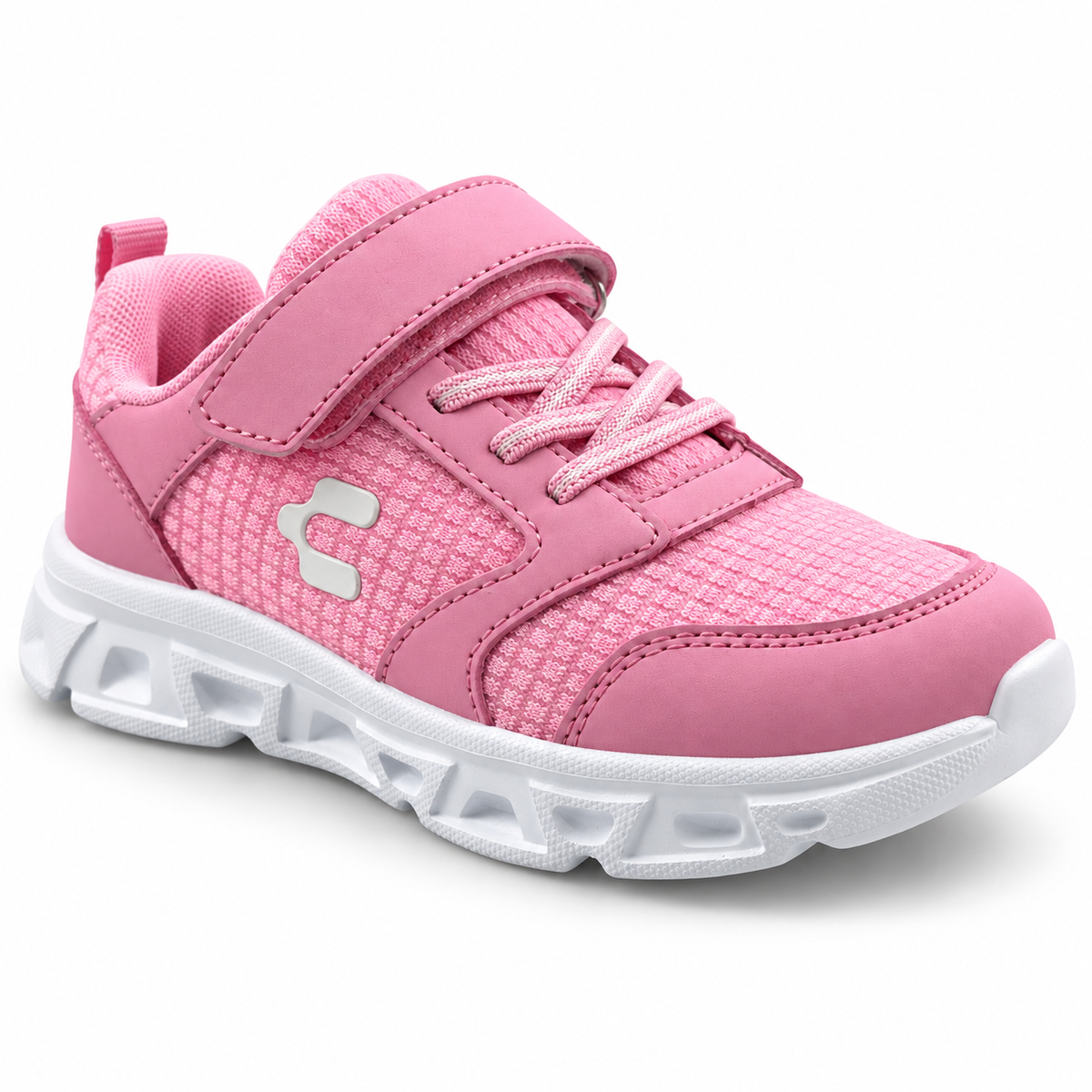 Tenis Charly Kids Niña 1065707 Contactel Ligero Rosa 15-23