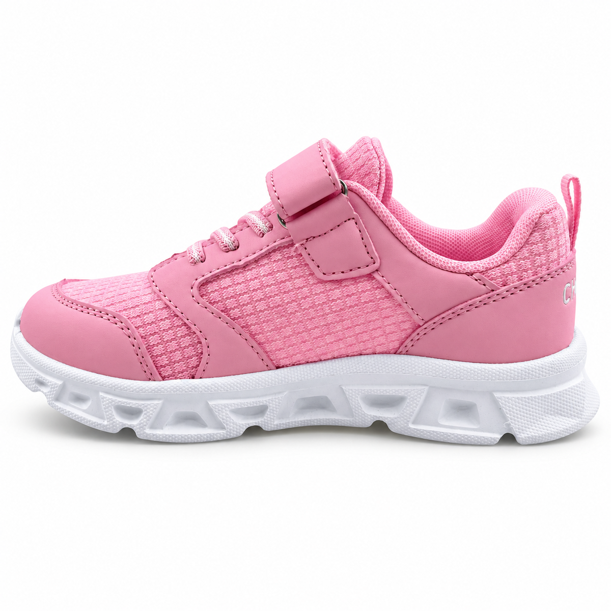 Tenis Charly Kids Niña 1065707 Contactel Ligero Rosa 15-23