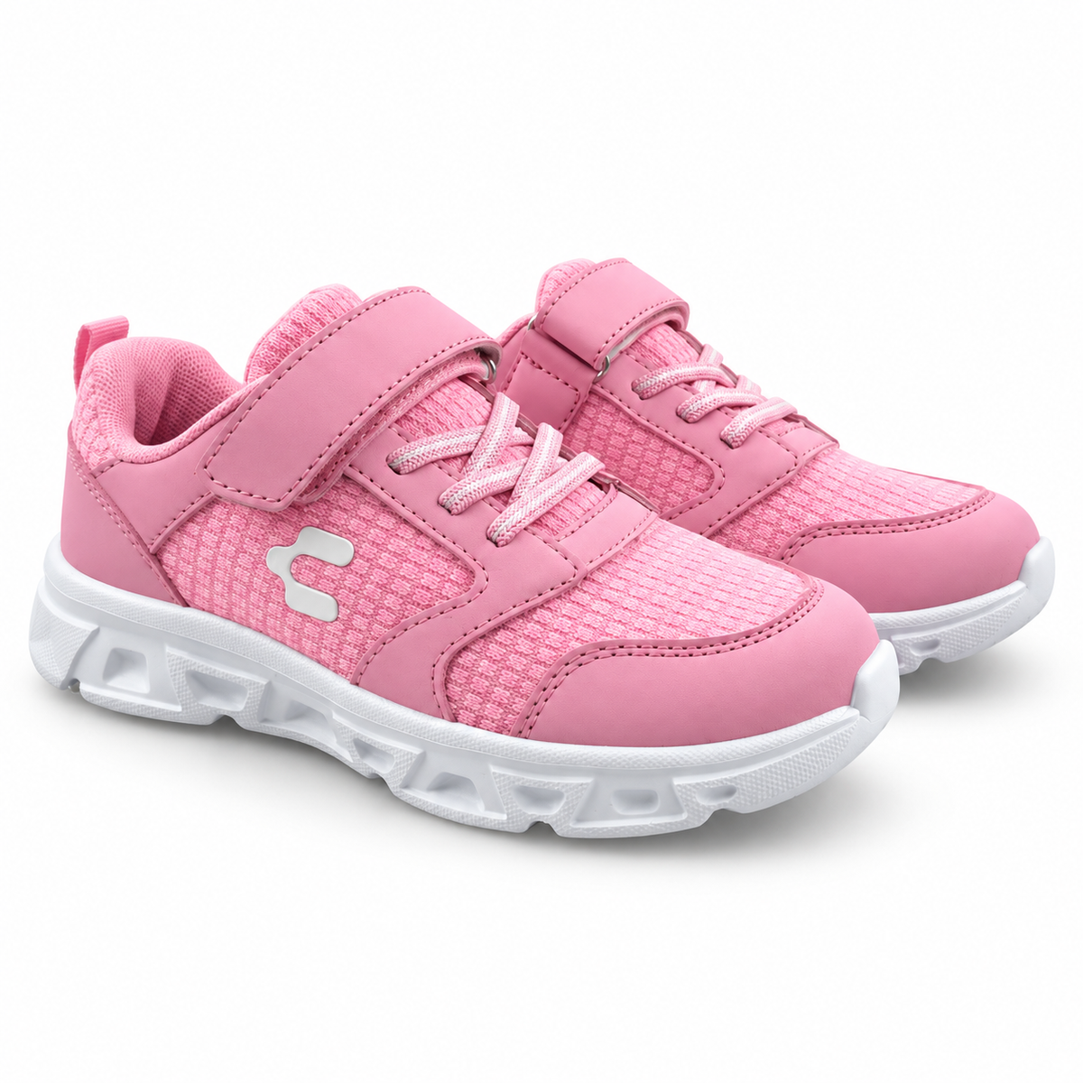 Tenis Charly Kids Niña 1065707 Contactel Ligero Rosa 15-23
