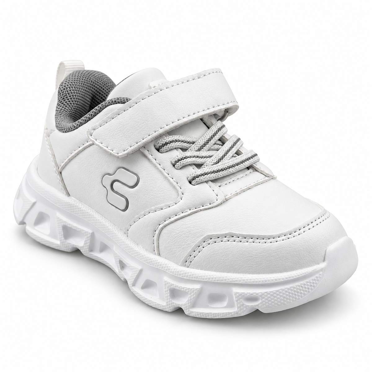 Tenis Charly Niño 1065706 Contactel Ligeros Blancos 15-23