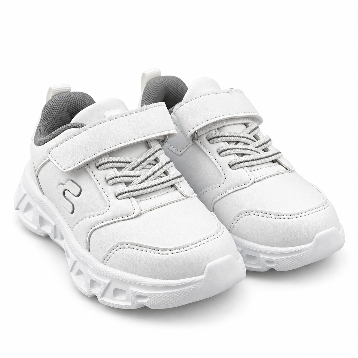 Tenis Charly Niño 1065706 Contactel Ligeros Blancos 15-23