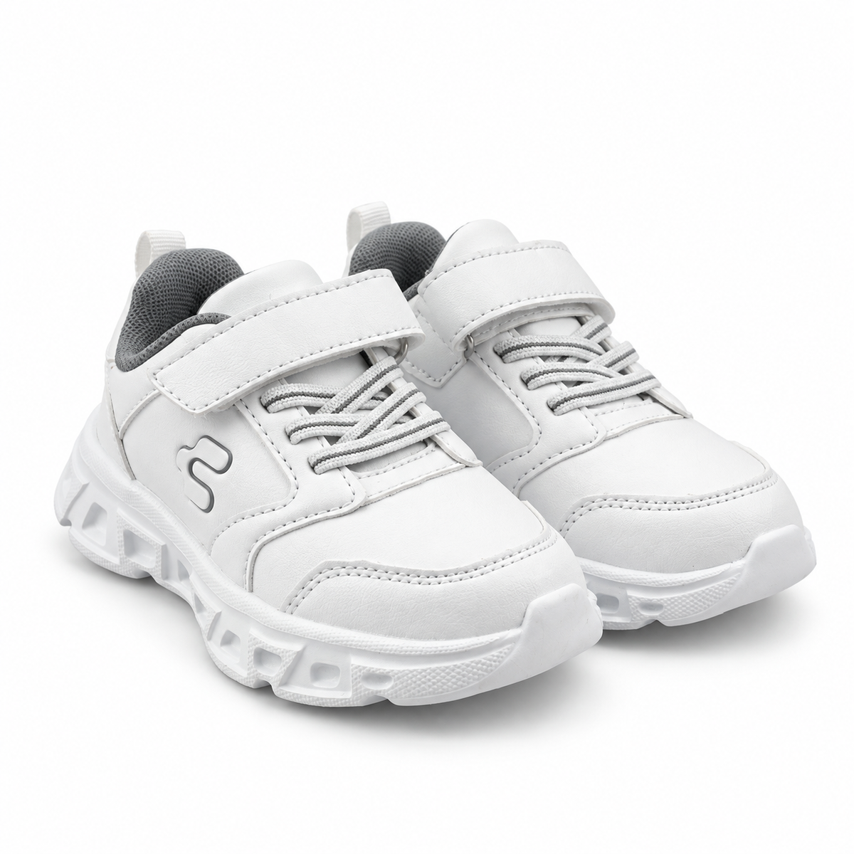 Tenis Charly Niño 1065706 Contactel Ligeros Blancos 15-23