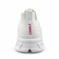 Tenis Charly Mujer 1043406 Slip On Running Gym Blanco Rosa
