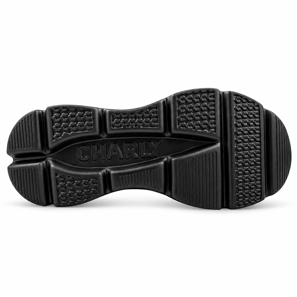 Tenis Charly Hombre 1087794 Running Gym Light Sport Negro