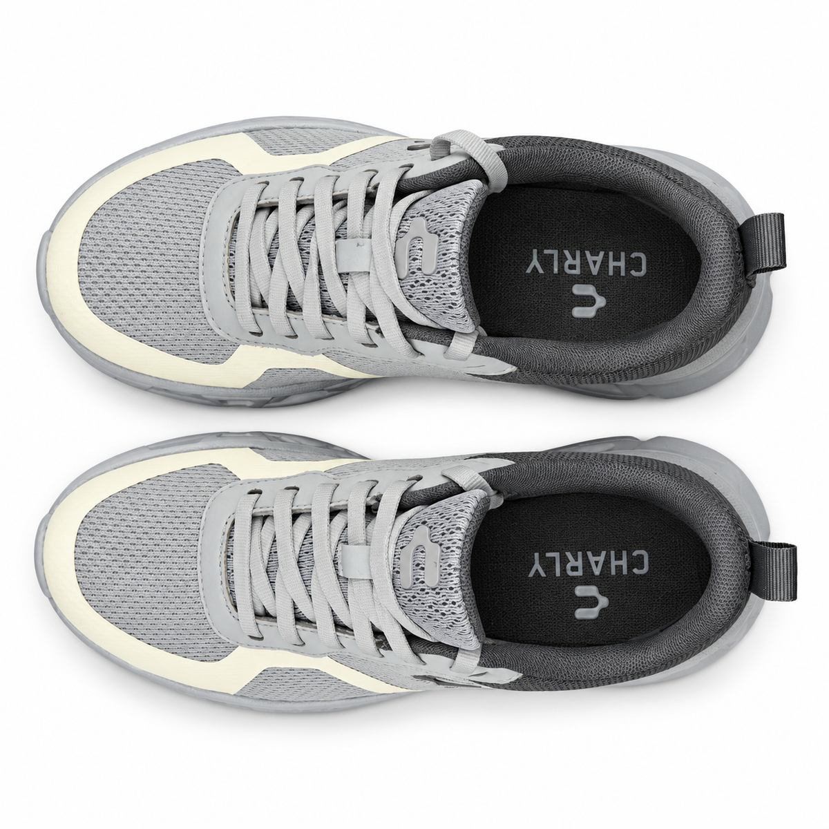 Tenis Charly Mujer 1043345 Light Sport Gym Walking Gris