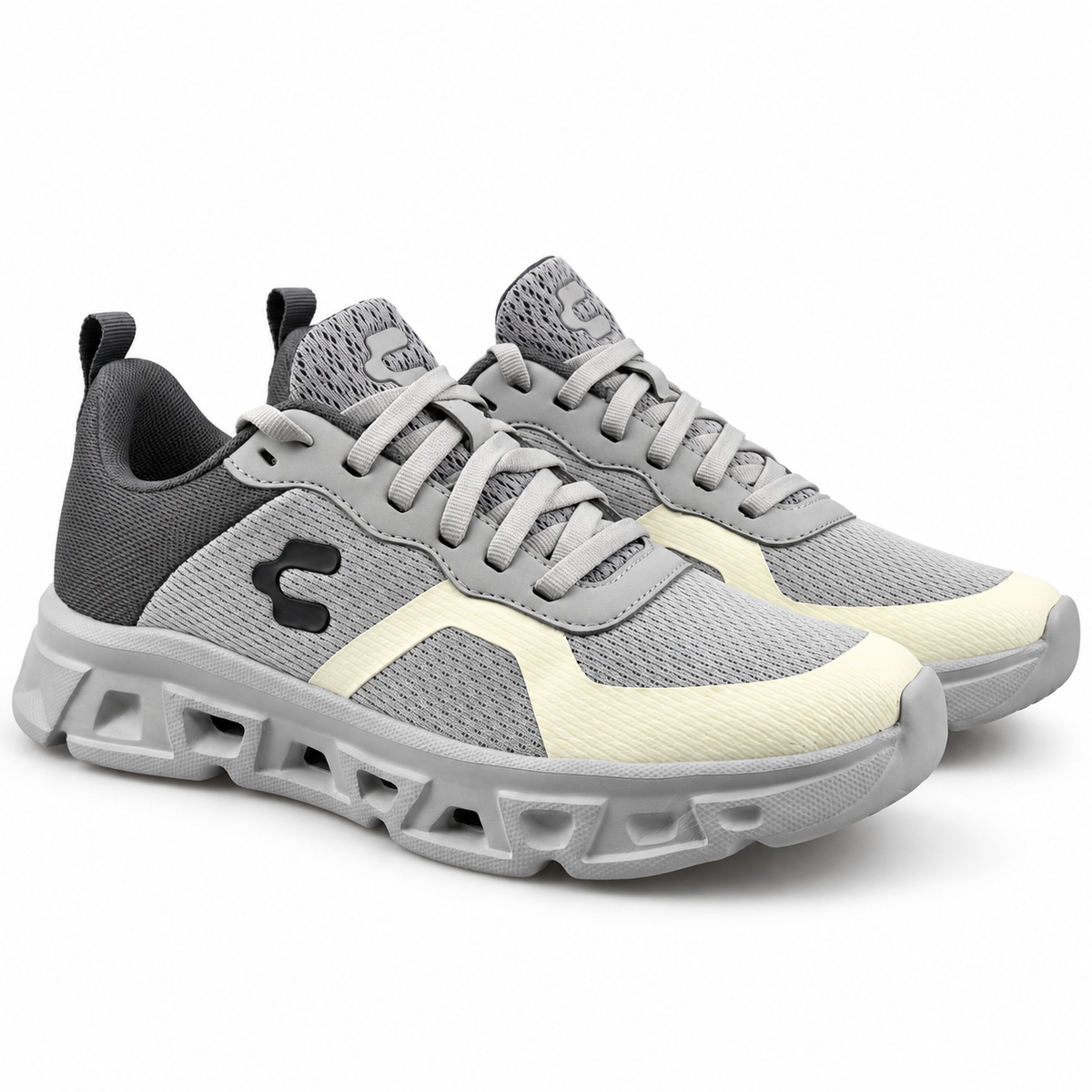 Tenis Charly Mujer 1043345 Light Sport Gym Walking Gris