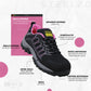 Tenis Seguridad Mujer Court 200zxc Industrial Dielectrico