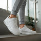 Tenis Urbanos Hombre Charly 1087705 Capsula Aire Blancos