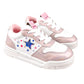Tenis Yuyin Niña 26564 Con Luces Rosa Metálico 15-17.5