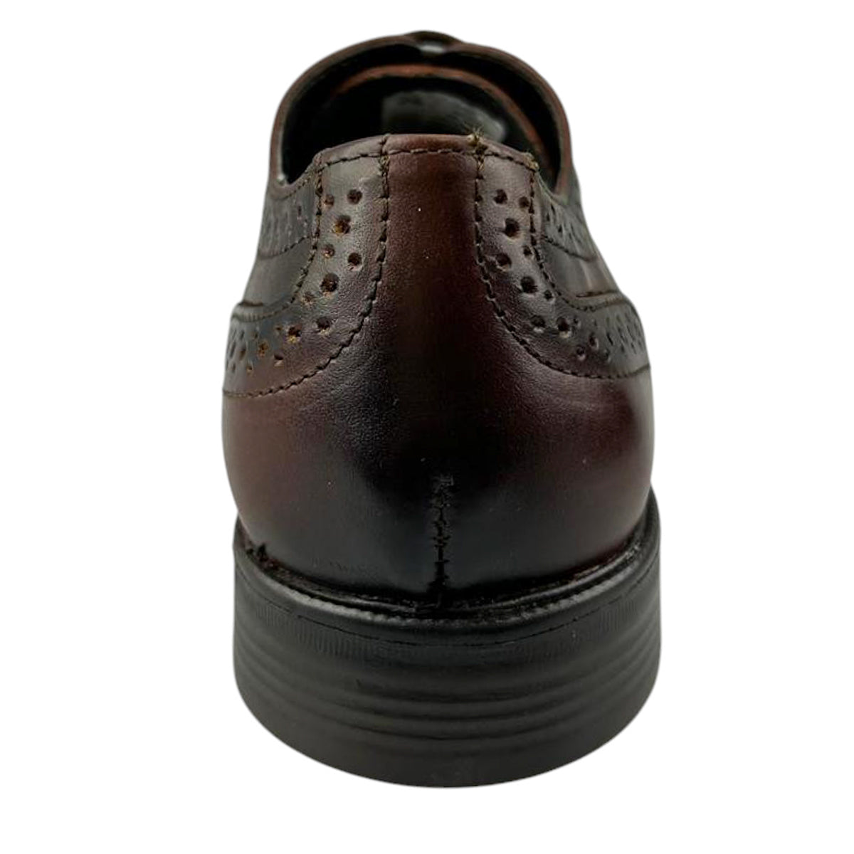 Zapato Vestir Hombre Christian Gallery 7703-1 Piel Caoba