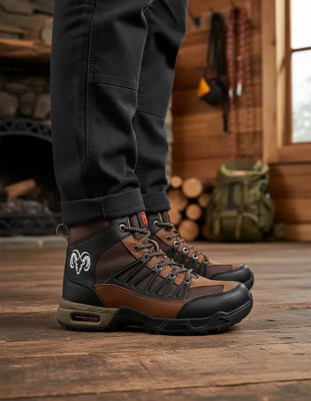 Botas Trabajo Hombre Ram 9546 Piel Capsula Aire Avellana