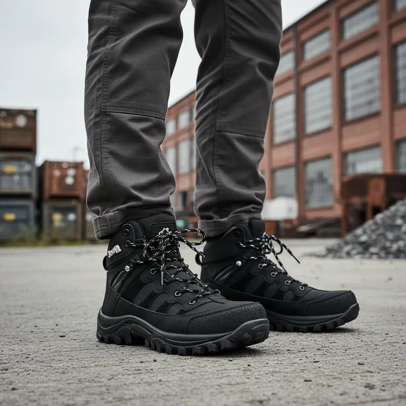 Botas Industriales Hombre Jeep Je51200 Casquillo Piel