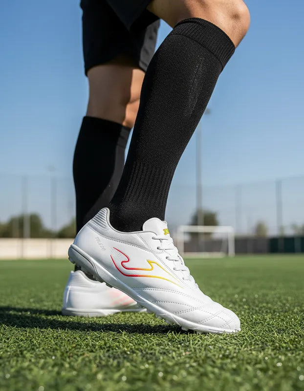Tenis Fútbol Rápido Hombre Joma Tolvw2602tf Turf Blancos