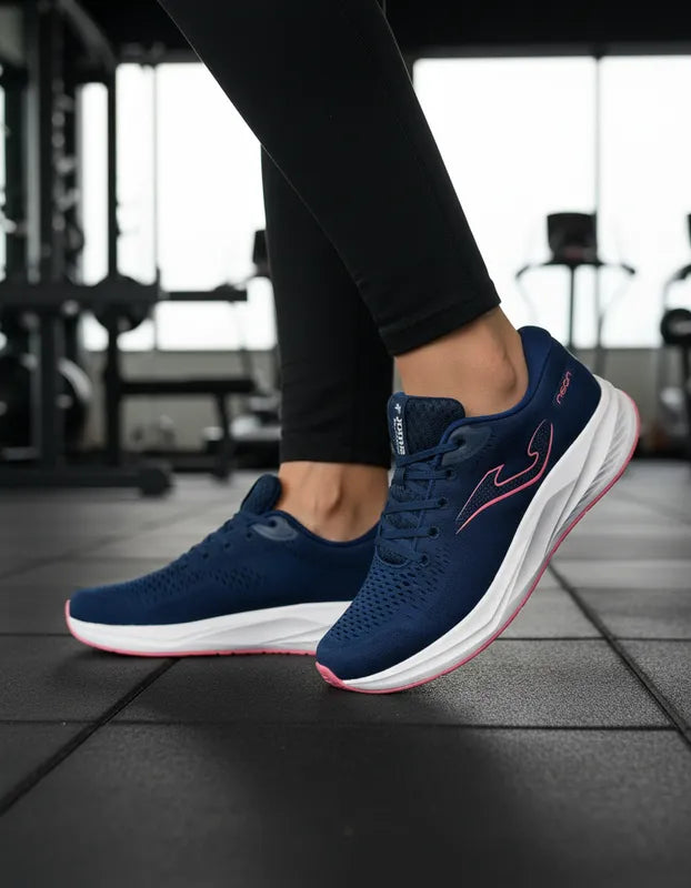 Tenis Running Mujer Joma Rneols2603 Gym Cómodos Azul Rosa