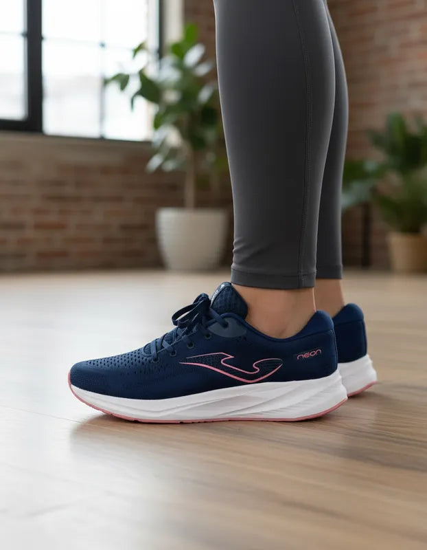 Tenis Running Mujer Joma Rneols2603 Gym Cómodos Azul Rosa