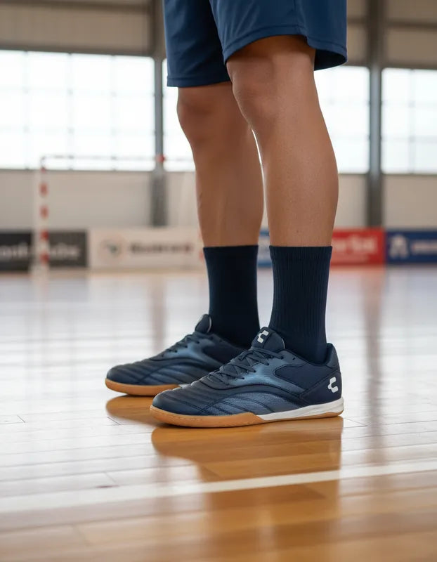 Tenis Fútbol Rápido Hombre Charly 1087311 Indoor Azul Navy