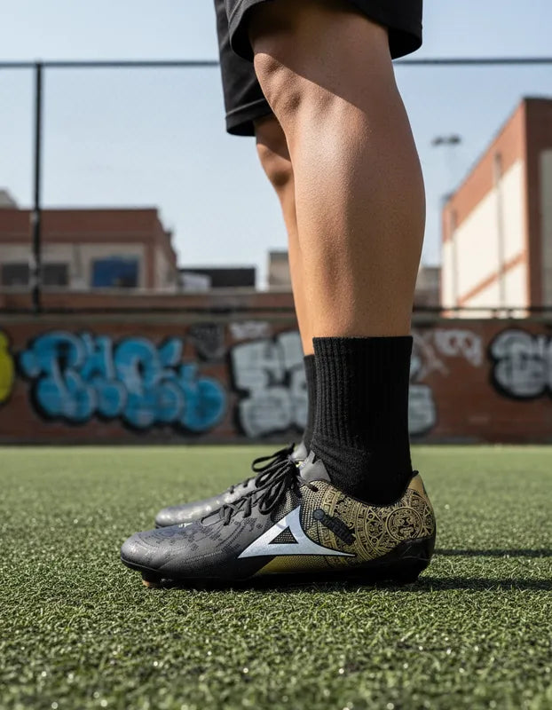 Tacos Fútbol Hombre Pirma 3066 Edición Imperio Negro Oro