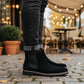 Botines Chelsea Hombre Jeep Je1300 Casuales Gamuza Negro