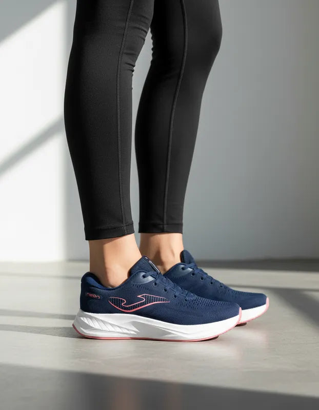 Tenis Running Mujer Joma Rneols2603 Gym Cómodos Azul Rosa