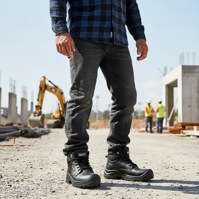 Botas Industriales Hombre Triples Pro 621 Dieléctrica Piel