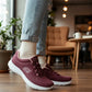 Tenis Skechers Mujer 10000mx Bobs Squad Memory Foam Mauve