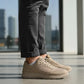 Tenis Casuales Hombre Quirelli 707701 Cómodos Taupe