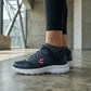 Tenis Charly Mujer 1043405 Running Gym Marino Rosa