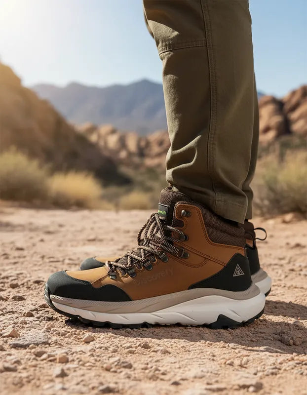 Botas Outdoor Hombre Discovery 2581 Hiking Piel Avellana