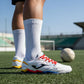 Tenis Fútbol Rápido Hombre Joma Fsw2476tf Turf Blanco Rojo