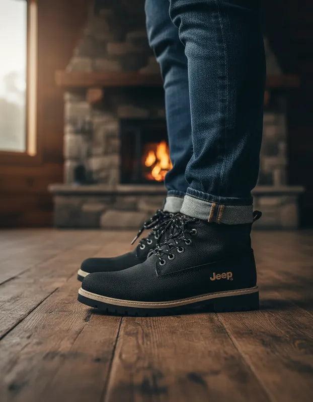 Botas Outdoor Hombre Jeep 3801-20 Impermeables Water Proof