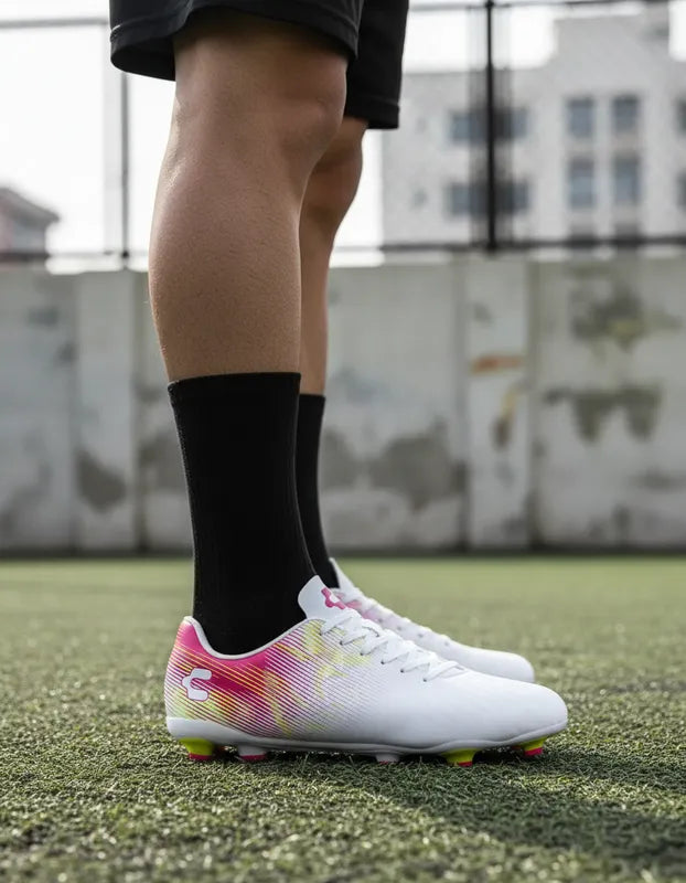 Tacos Fútbol Hombre Charly 1087412 Tachones Blanco Fiusha
